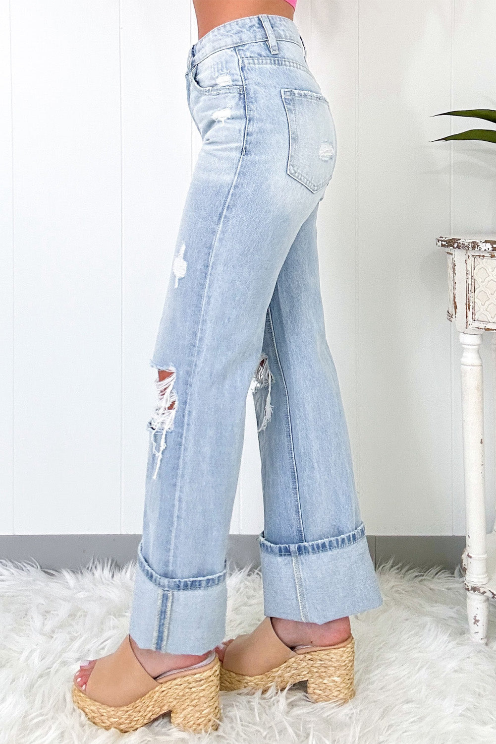 Distressed Jeans