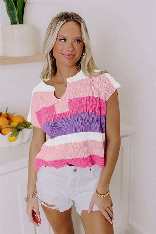 Color Block Sweater